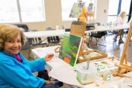 Tegne og malekurs for pensjonister (60+)